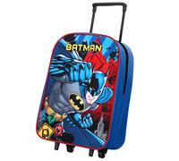 Batman Foldable Trolley Cabin Bag Luggage Boys Navy