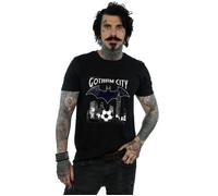 Batman Football Gotham City T-Shirt DC Comics Black L