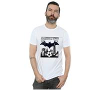Batman Football Gotham City T-Shirt DC Comics White L