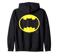 Batman Frank Miller Wide Bat Logo Zip Hoodie