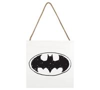Batman Fun Sketch Logo Wooden Block