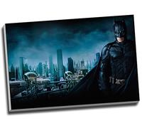 Batman Gotham City Canvas Print Wall Art Picture Canvas Prints Large A1 30 X 20 Inches (76.2Cm X 50.8Cm)