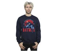 Batman Gotham City Sweatshirt DC Comics Navy L