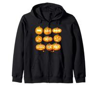 Batman Halloween Pumpkins Zip Hoodie