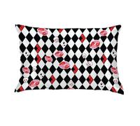 Batman Harley Quinn Beauty Silky Satin Standard Reversible Pillowcase Cover 20x30 for Hair and Skin, (Officially Licensed Product) by Franco Collectibles