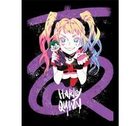 Batman Harley Quinn Pigtails Framed Poster