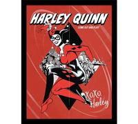 Batman Harley Quinn Play Framed Poster