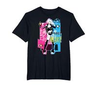 Batman Harley Quinn Rebel Heart T-Shirt, Men's Big and Tall, Black, 3X Tall