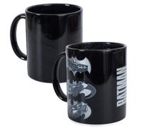 Pyramid International Batman Heat Change Mug - Official Batman Ceramic Mug with Heat-Activated Design, Iconic Batman Logo Appears with Heat, Ceramic, for Fans, Great for Home or Office Use