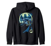Batman Heed The Call Bat Logo Zip Hoodie