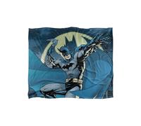 Batman Heed The Call Officially Licensed Silky Touch Super Soft Throw Blanket 152x127 cm in White Batman White 152x127 cm