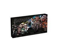 DC comics Batman History Of The Caped Crusader Letterbox Light Up Canvas Black/multicoloured (15.5Cm X 4Cm X 30.5Cm)