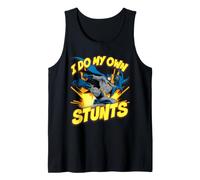 Batman I Do My Own Stunts Tank Top