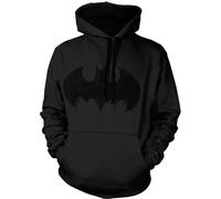 Batman Inked Logo Hoodie Black