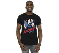 Batman Into Action T-Shirt DC Comics Black S