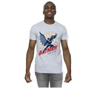 Batman Into Action T-Shirt DC Comics Grey S