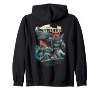 Batman Joker And Batman Comic Cover Zip Hoodie