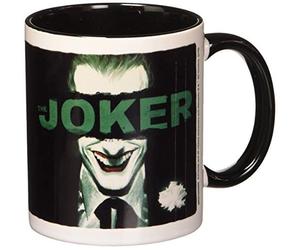 BATMAN - JOKER PUT ON A HAPPY FACE BLACK INNER C MUG - MUGS - P4444z