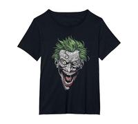 Batman Joker T-Shirt, Women's Plus, Black, 6X