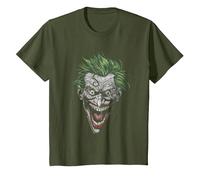 Batman Joker T-Shirt, Youth, Olive Green, 4T