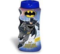 Batman Kids 2-in-1 Bubble Bath & Shampoo - Gentle, Paraben-Free Bath & Hair Wash with Vitamin E & A, pH Balanced for Sensitive Skin - Lightly Scented, Safe for Children Aged 3+, 475ml
