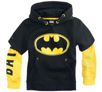 Batman Kids - Logo Hoodie Sweater black yellow 11-12 Years