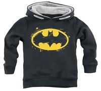 Batman Kids - Spray Logo Hoodie black 10 Years