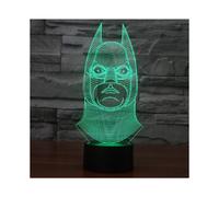 (Batman) Led Es Night Light Color Changing Mode Living Decor Bedroom Room