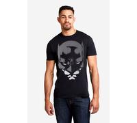 Batman Lines Mens Mens T-Shirt Black Batman Black L