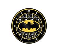 Batman Logo Wall Clock - Yellow