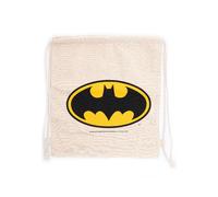 Batman - Logo Drawstring - Backpack - beige - Onesize - 100% Cotton Onesize