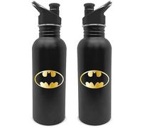 Batman Logo Metal Canteen Bottle Black