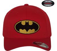 Batman Logo Premium Flexfit Cap Red