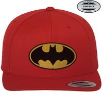 Batman Logo Premium Snapback Cap Red