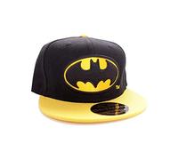 Batman Logo Visor Cap (Black/Yellow)
