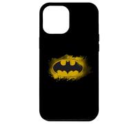 Batman Logo Yellow Burst Hero Night Emblem Glow Case for iPhone 12 Pro Max