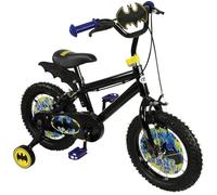 BATMAN M005308 14" Bike - Black, Blue & Yellow, Yellow,Black,Blue