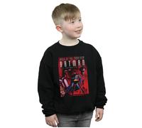 Batman Mask Of The Phantasm Sweatshirt DC Comics Black 9 Years