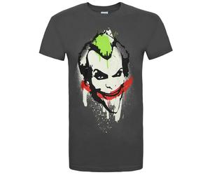 Batman Mens Arkham City T-ShirtS Charcoal NS5508