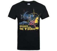 Batman Mens Built For Action T-Shirt / N/A N/A NS5509