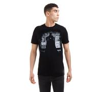 Batman Men's Dark Cotton T-Shirt Black | Size: Medium Batman Black M