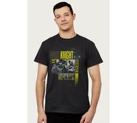 Batman Men's Dark Knight Caped Crusader Montage T-Shirt in Black | Size: 2XL Batman Black 2XL