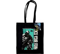 Batman Men's Face Your Fear Tote Bag in Black Batman Black One Size