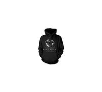 Batman Men's Kapuzenpullover Hooded Sweatshirt, Schwarz, XXL