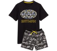Batman Mens Logo Camo Short Pyjama Set NS6250