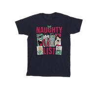 Batman Men's Naughty List T-Shirt in Navy | Size: Medium Batman Navy M