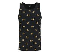 Batman Mens Stencil All-Over Print Vest