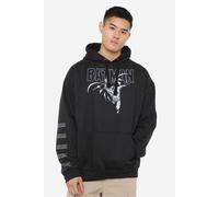 Batman Men's Swing Pullover Hoodie Black | Size: Large Batman Black L