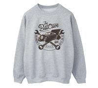 Batman Men's The Batcave Car Sweatshirt in Grey | Size: 4XL Batman Grey 4XL