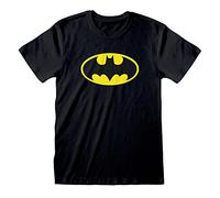 BATMAN Men's Yellow Logo T-Shirt